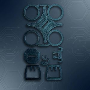 Flat 3 Ply Mill Spec Cardboard Drone Cutout
